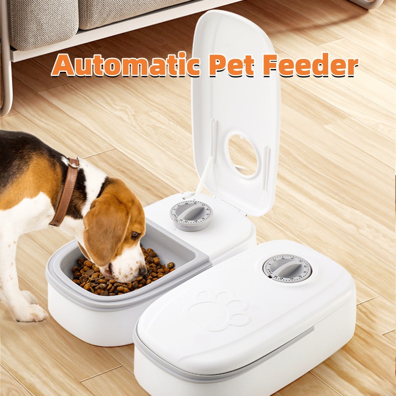 Automatic Smart Pet Feeder with Stainless Bowl image 2