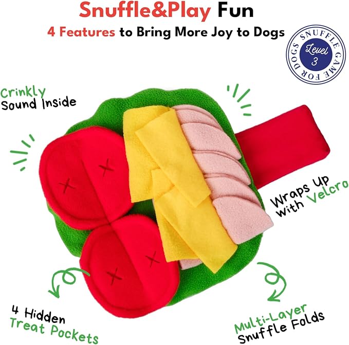 Interactive Dog Snuffle Puzzle Toy image 2