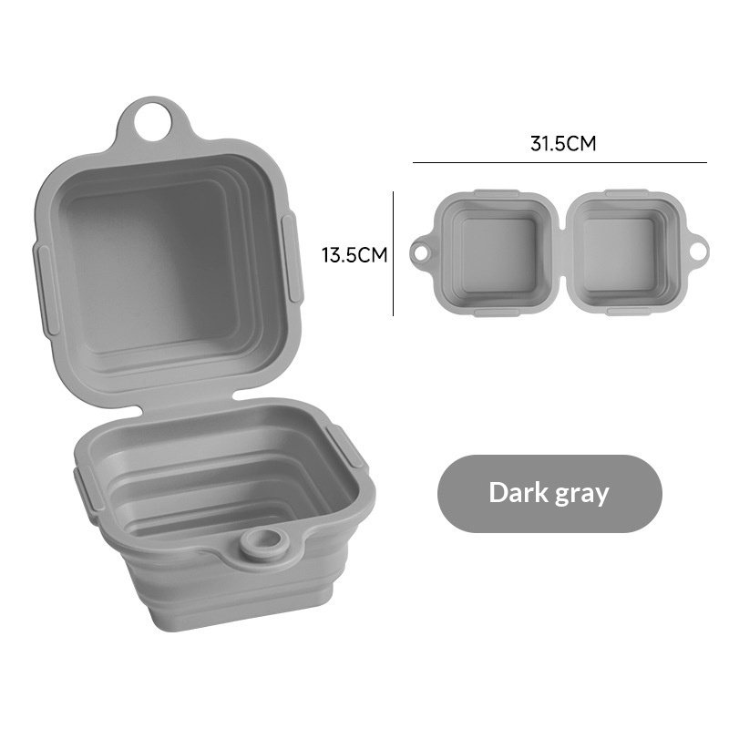 Outdoor Portable Dual Dog Feeding Bowls image 5