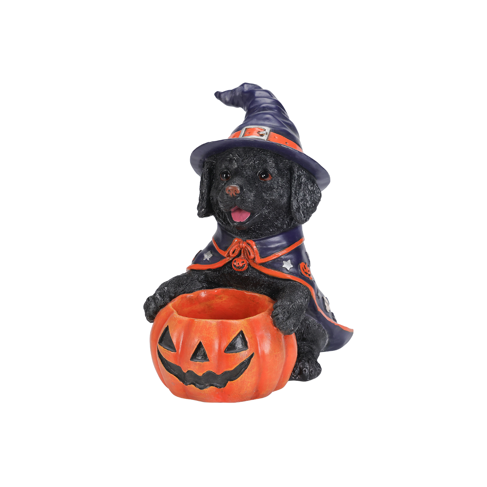 Halloween Labrador Witch Dog Figurine image 8