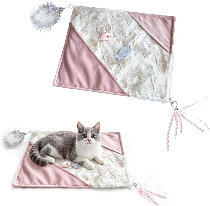 Crinkle Play Mat with Catnip image 5