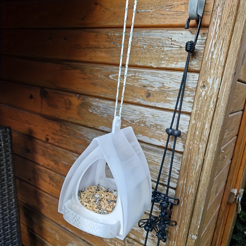 Durable Plastic Hanging Bird Feeder image 6
