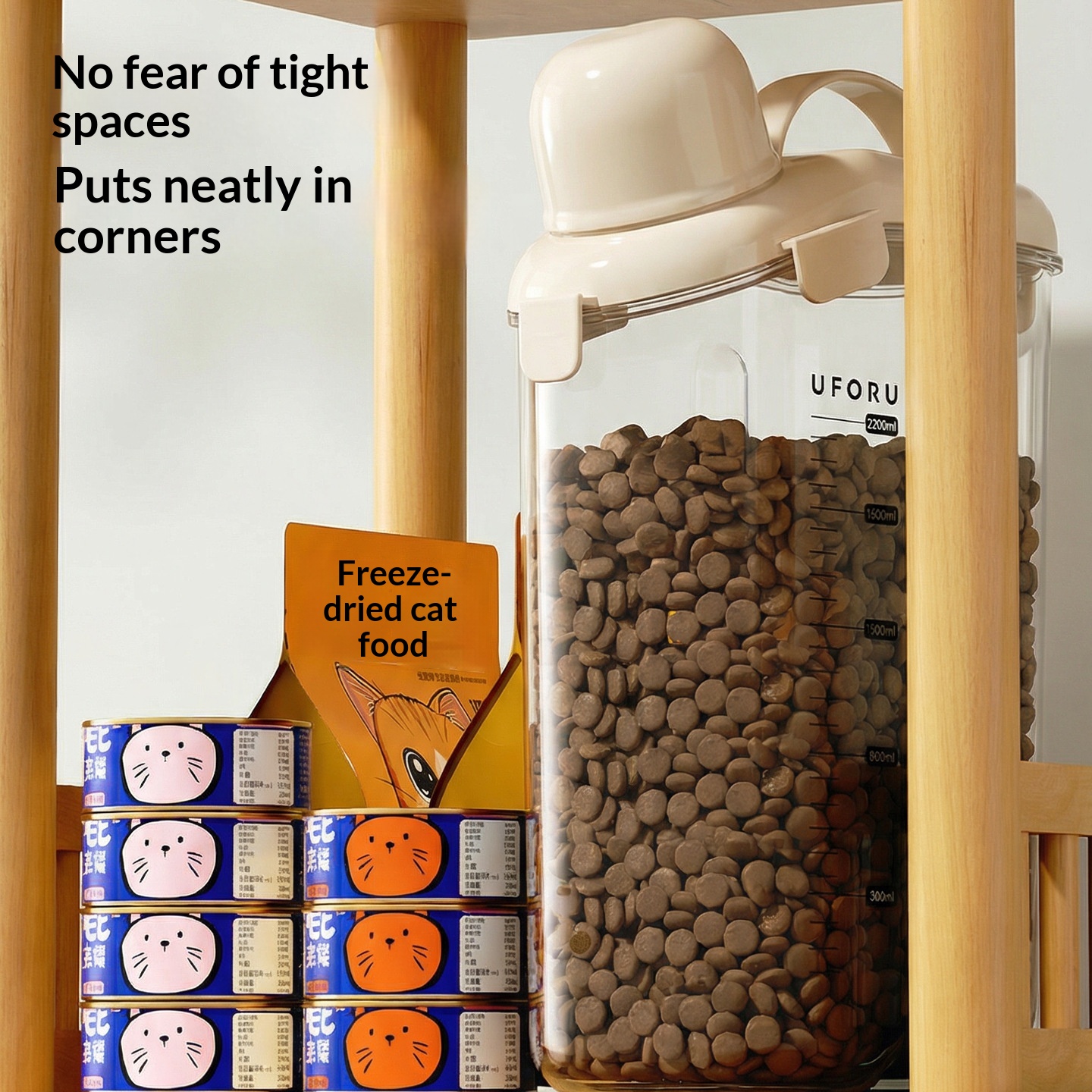 Airtight Pet Food Storage Container image 2