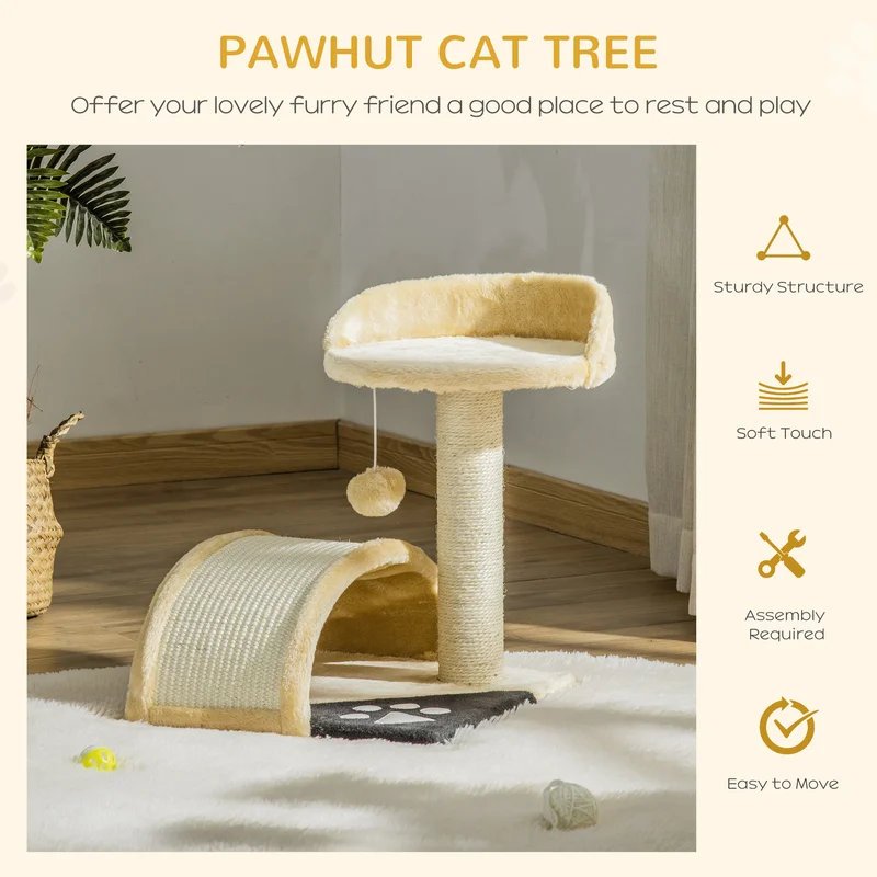 Cat Tree With Scratching Post And Activity Centre image 3