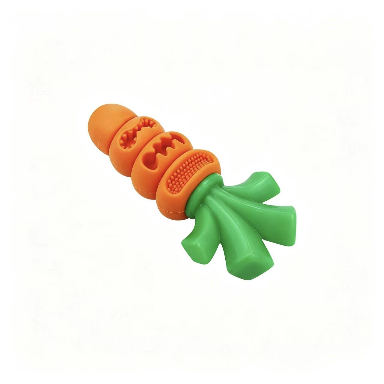 Nylon-rubber Carrot Dog Toydurable Bite-resistant And Leak-proof