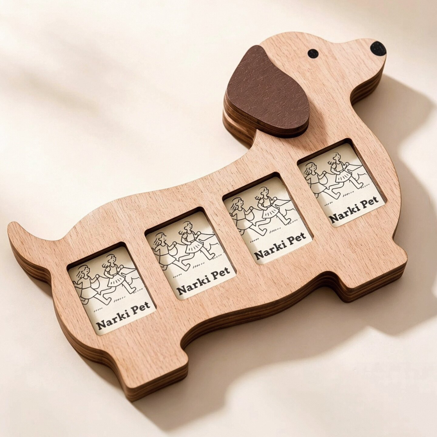Wooden Sausage Dog Photo Frame image 6