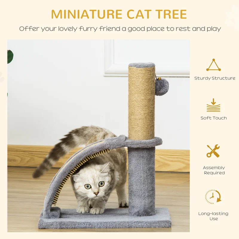 Cat Activity Center with Scratching Board image 2