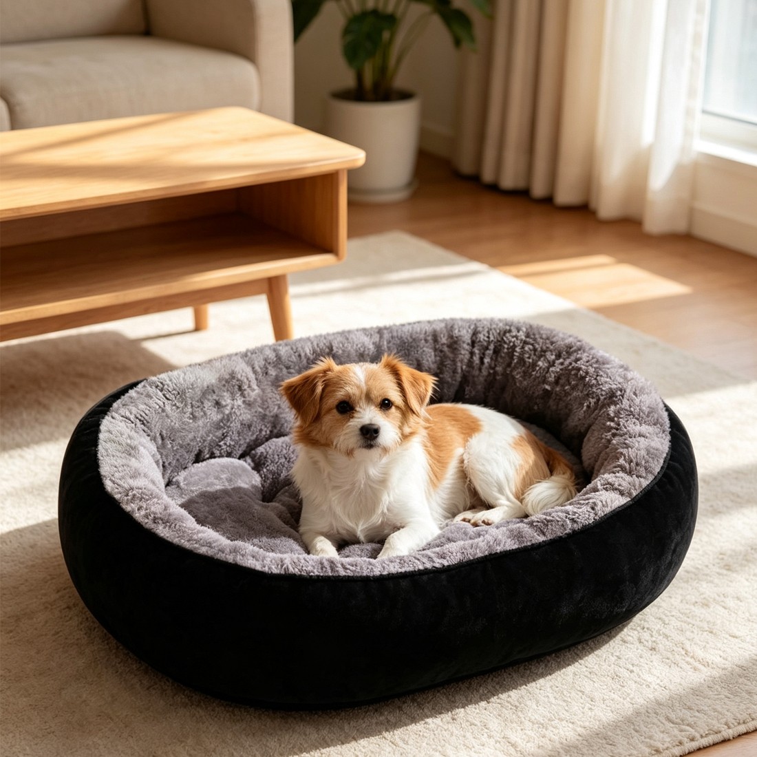 Soft Fleece Washable Pet Bed image 3