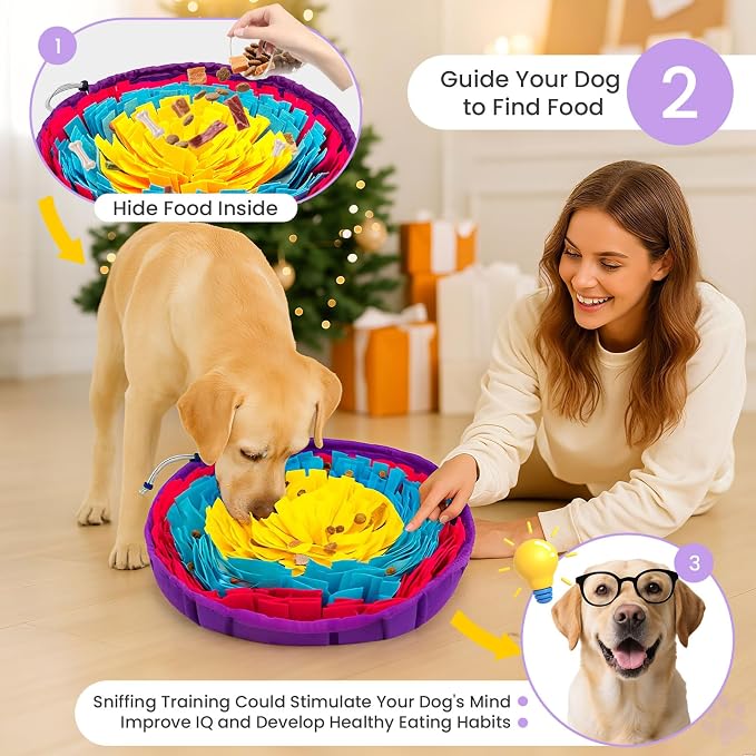 Interactive Snuffle Mat Slow Feeder image 7