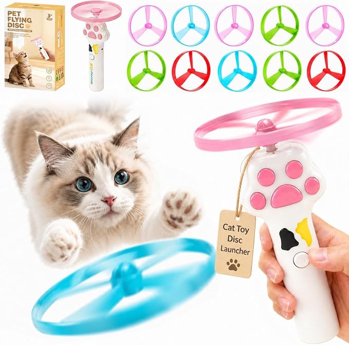 Automatic Interactive Cat Toy Launcher image 6