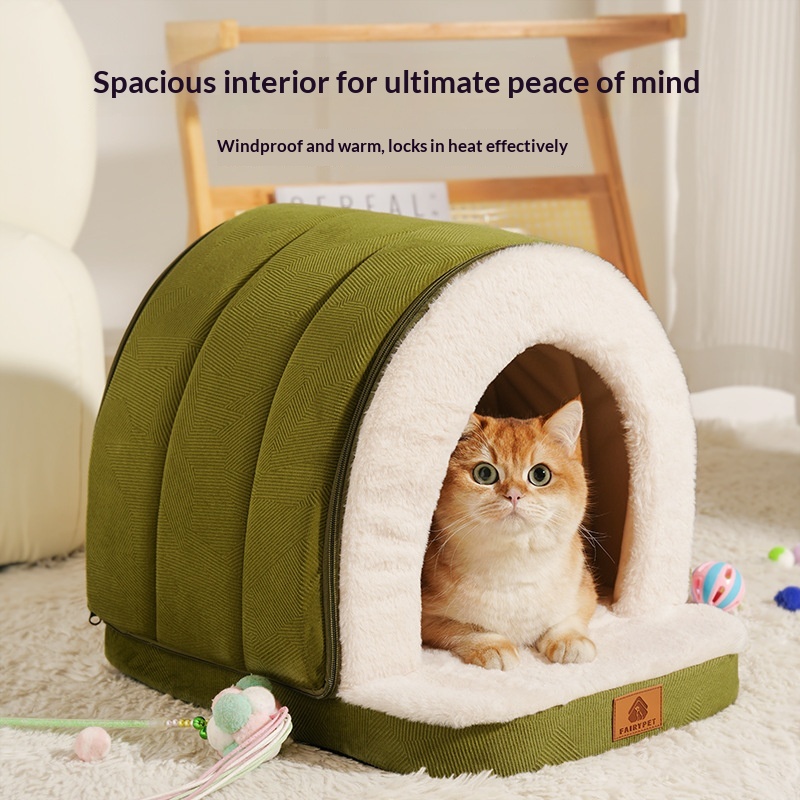 Warm Universal Pet Bed For Cats And Dogs