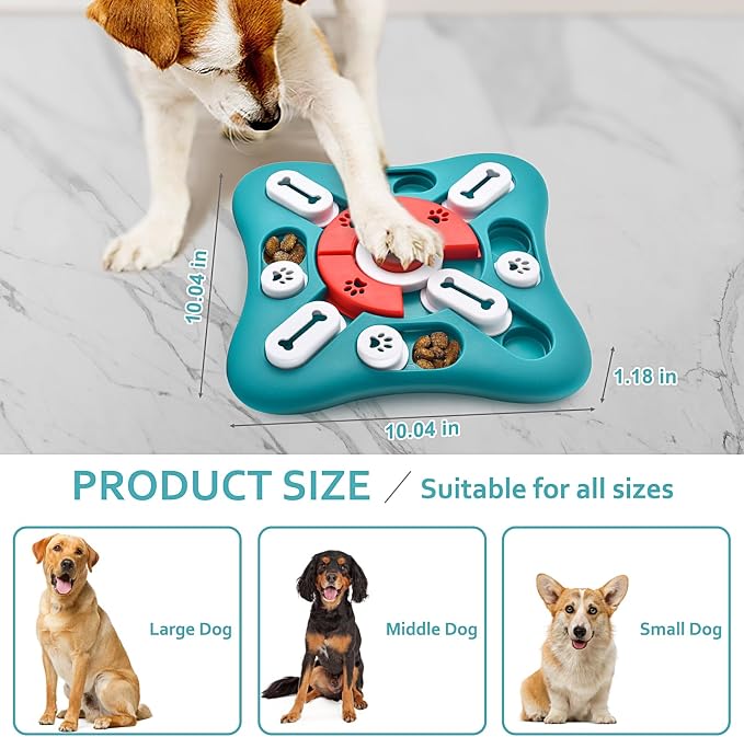 Interactive Dog Puzzle Treat Dispenser image 2