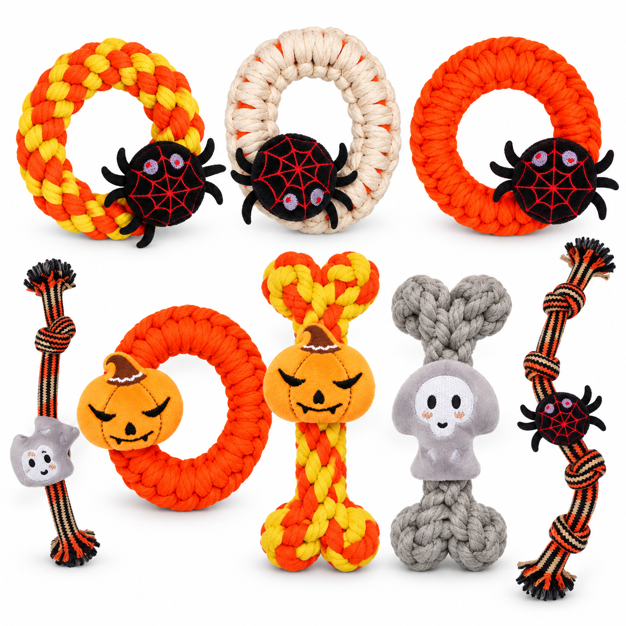 Halloween Spider Plush Tug Dog Toy image 11