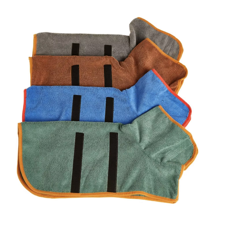 Microfiber Dog Bathrobe and Drying Towel image 4