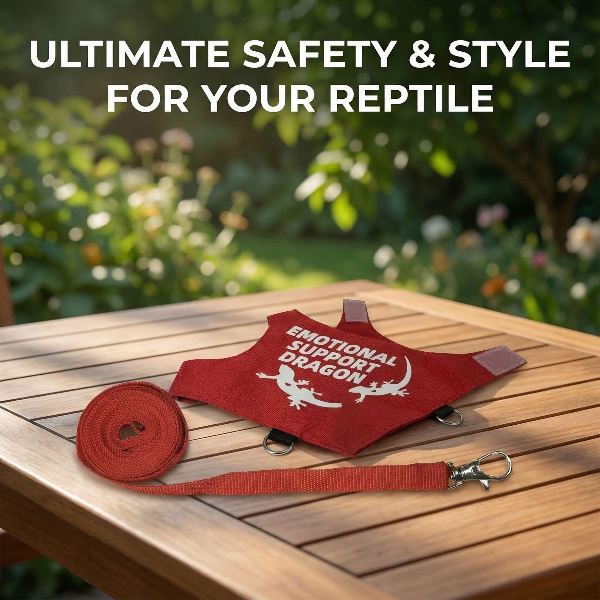 Lizard Harness And Leash Set image 3