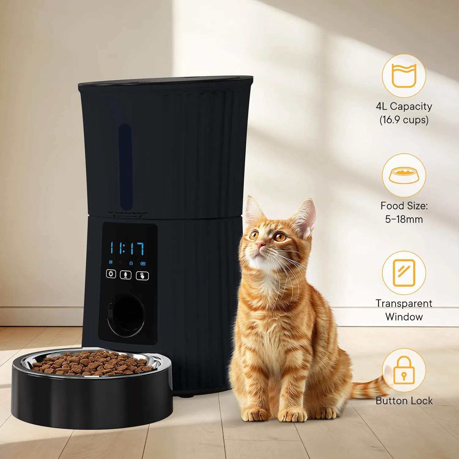 Smart WiFi 4L Pet Feeder image 5