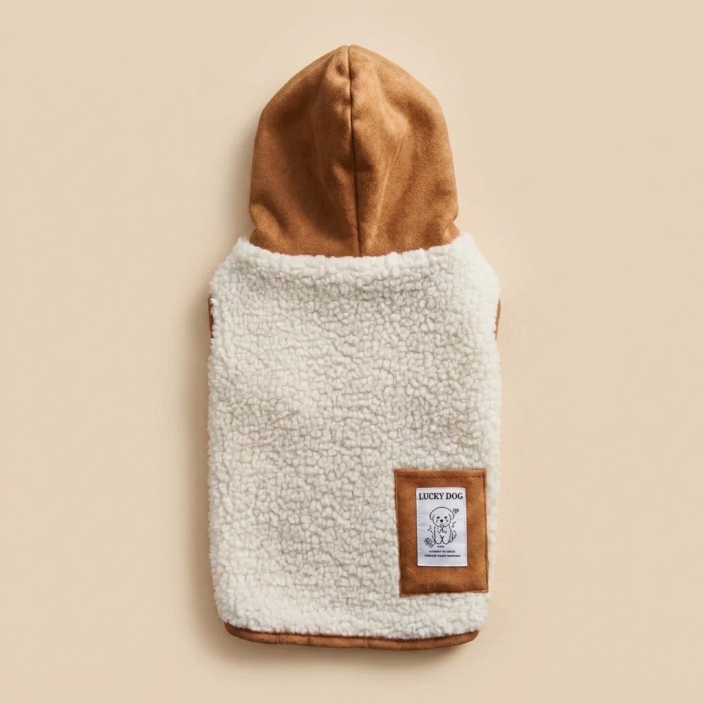 Detachable Hooded Warm Dog Vest image 7