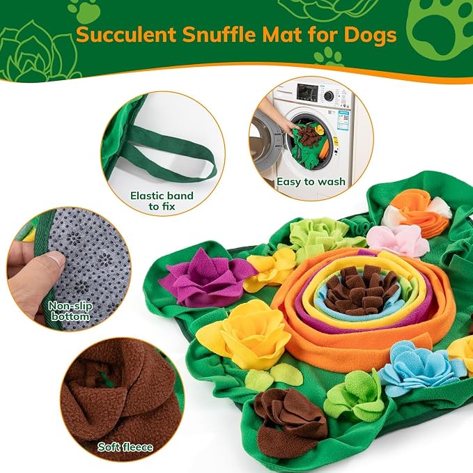 Interactive Snuffle Mat and Slow Feeder image 3