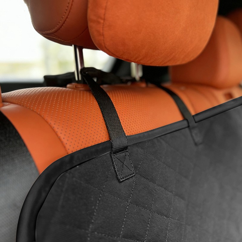 Quilted Rear Seat Dog Protector