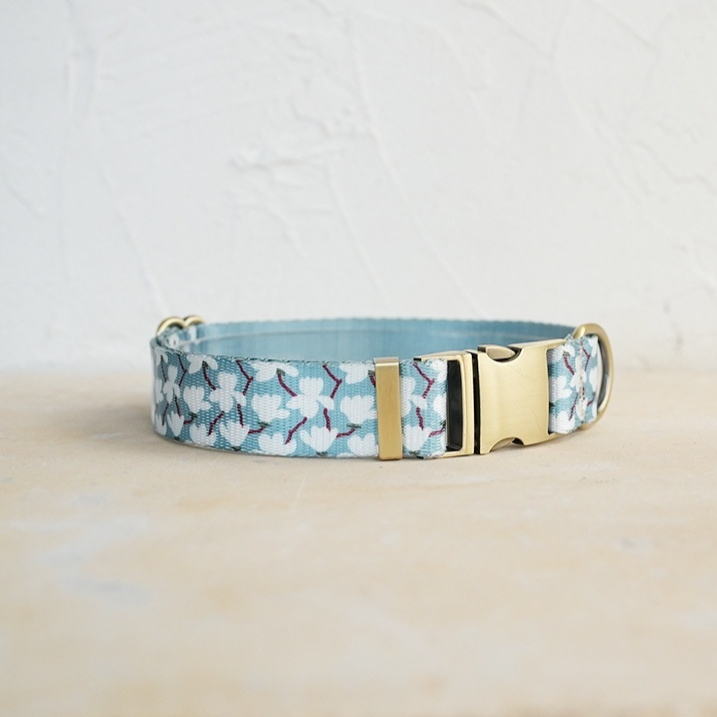 Jasmine-print Anti-loss Dog Collar image 5