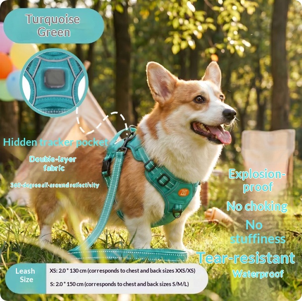 Harness-style Reflective Dog Leash With Anti-pull Feature image 11
