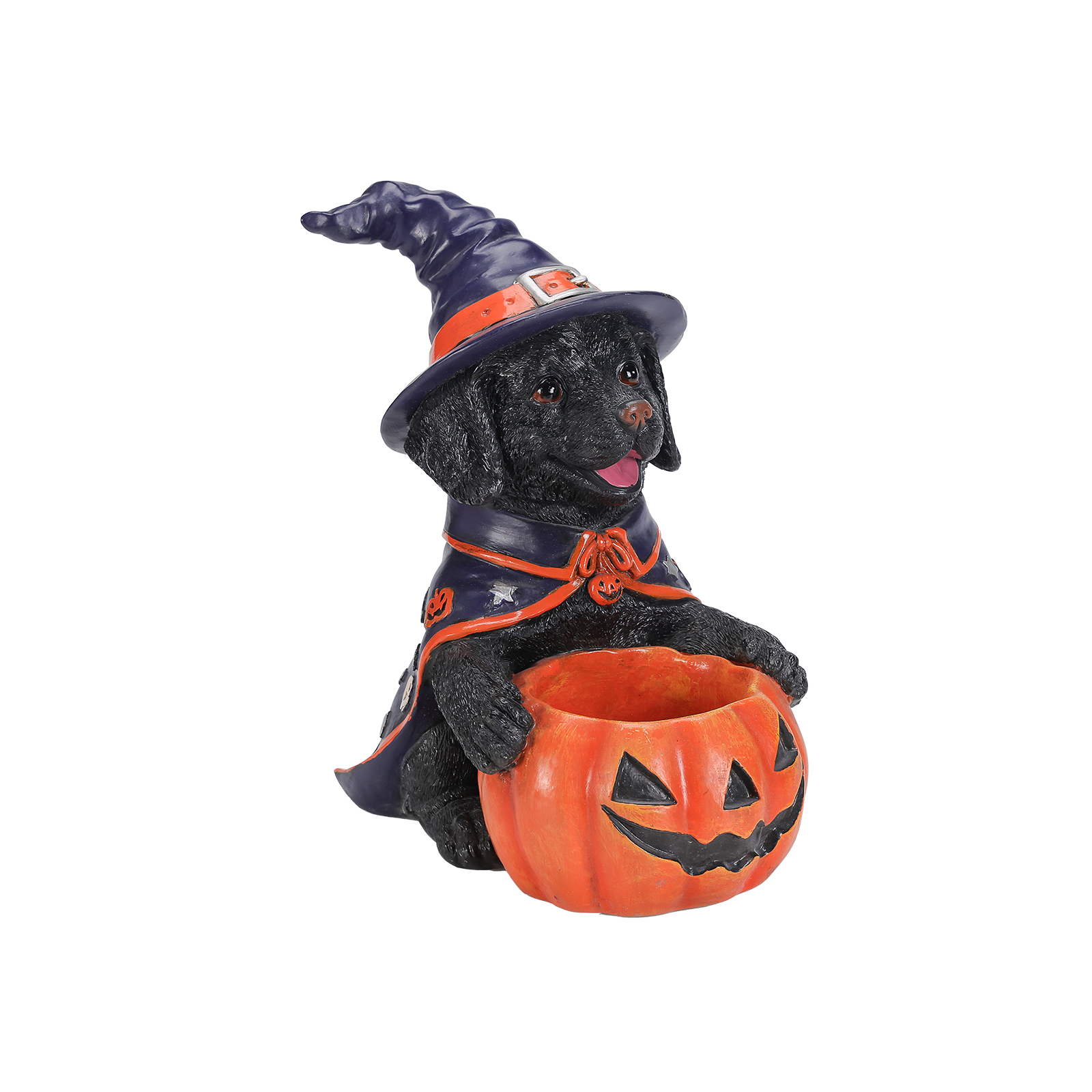Halloween Labrador Witch Dog Figurine image 14