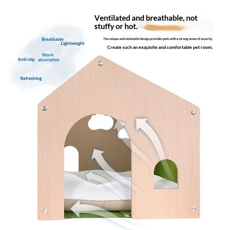 Eco Wood Solid Pet Bed image 14