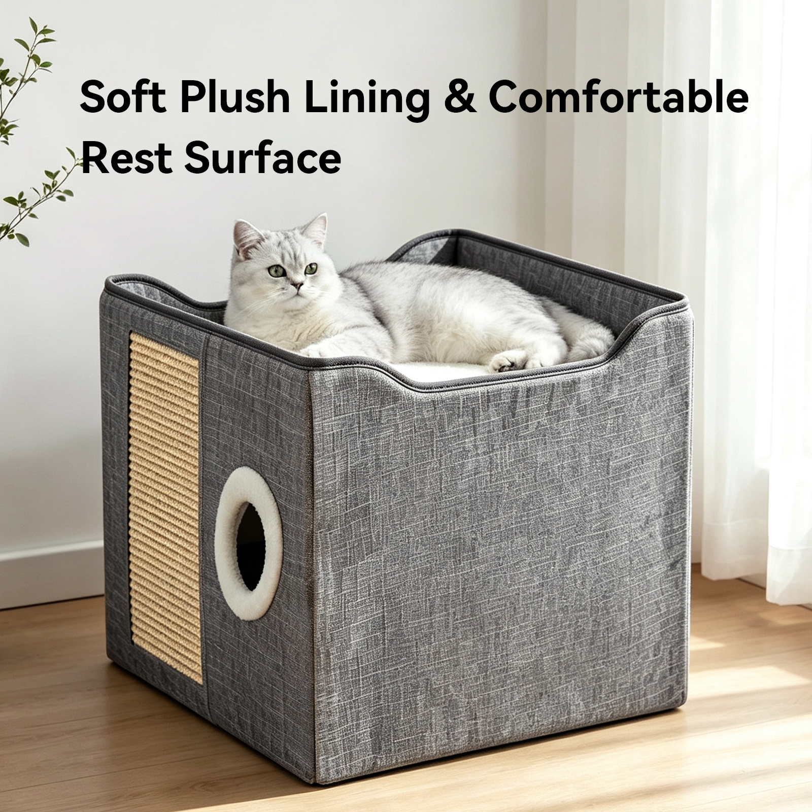 Cat Ears  Cat Bed,Cat Face Cat Bed image 17