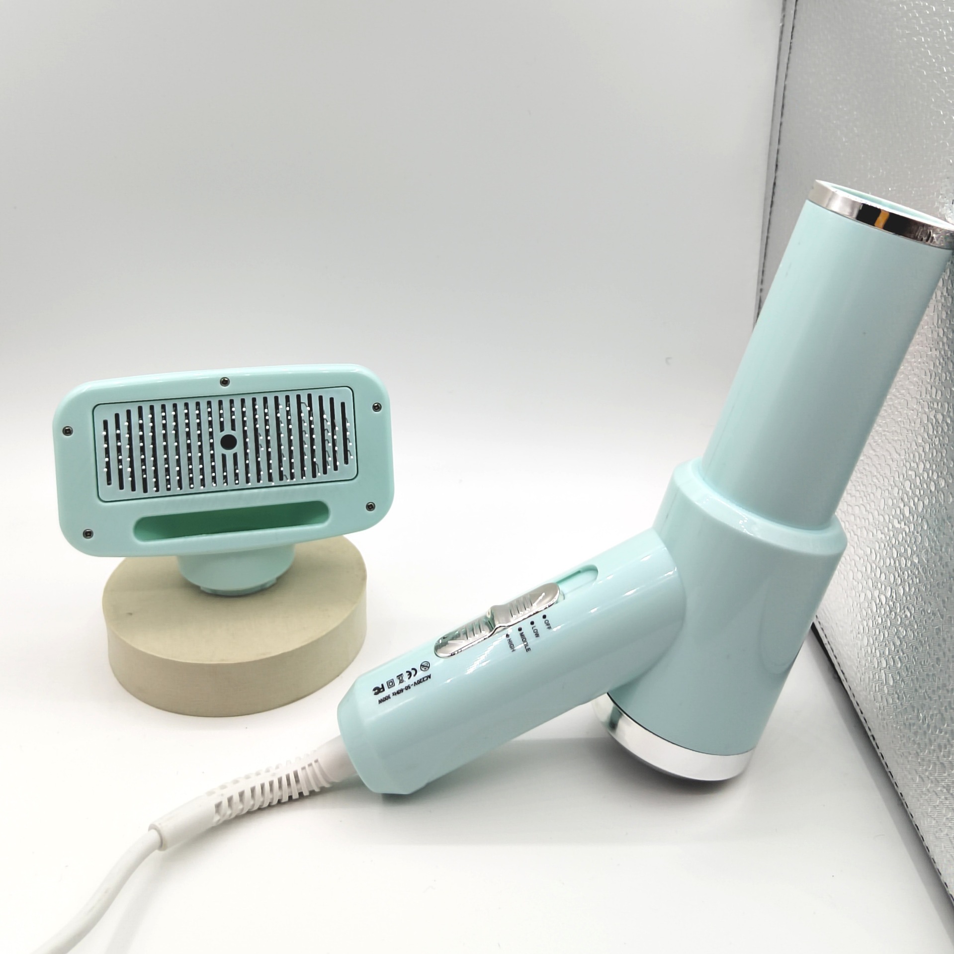 Portable Dog Hair Dryer Brush image 8