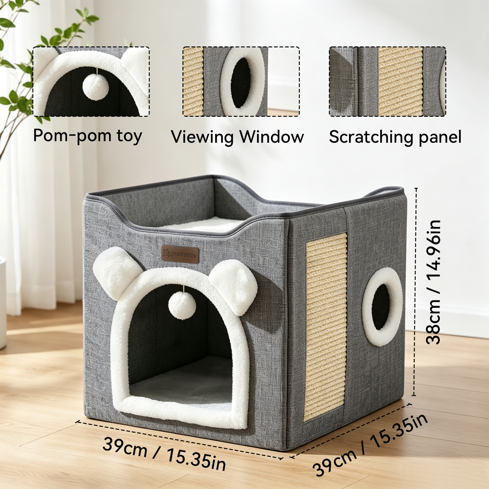 Cat Ears  Cat Bed,Cat Face Cat Bed image 9