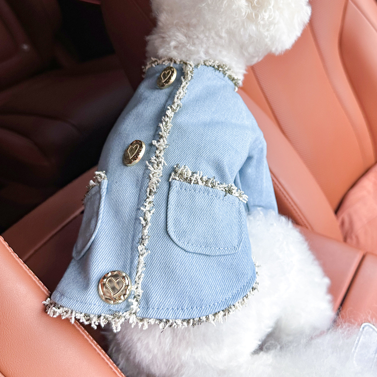 Dog And Cat Clothes Stylish Denim Outfits For Pets image 11