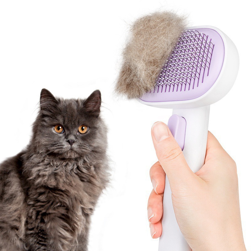 Pet Cat And Dog Hair Comb For Deep Removal Of Loose Fur image 4