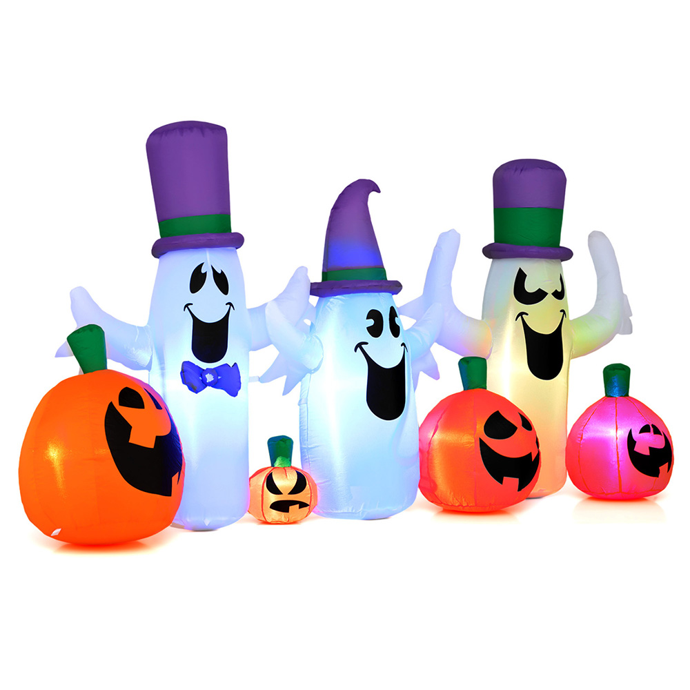 Halloween Inflatable Ghosts And Pumpkins
