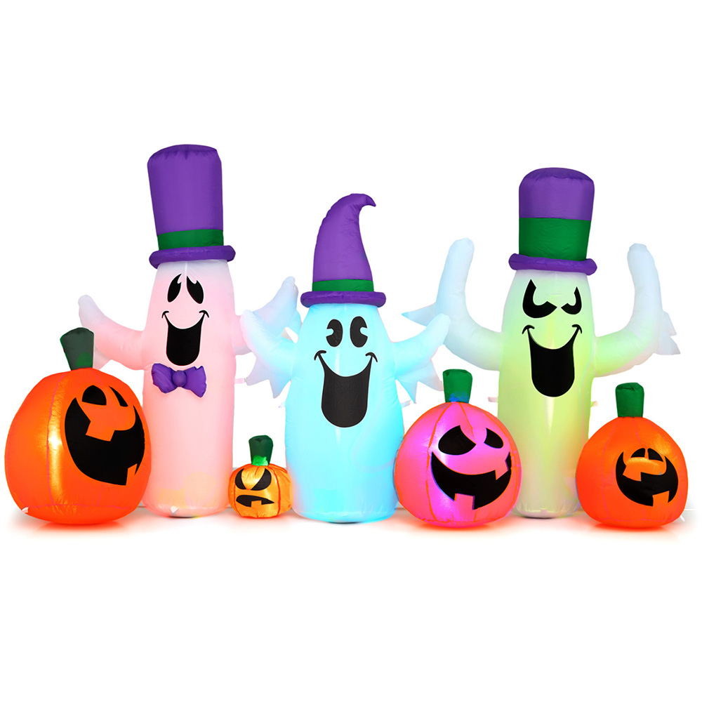 Halloween Inflatable Ghosts And Pumpkins image 6