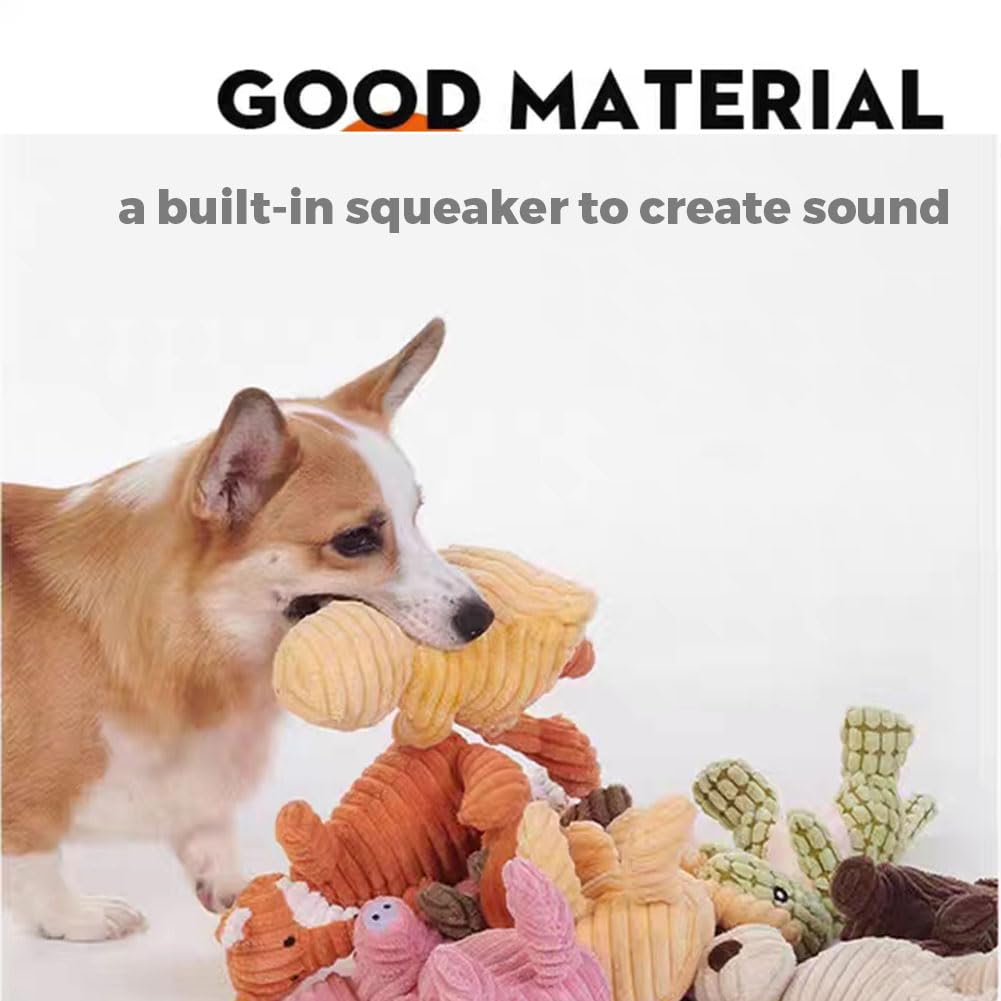 PlusPet Stuffed Squeaky Dog Toy Bundle image 11