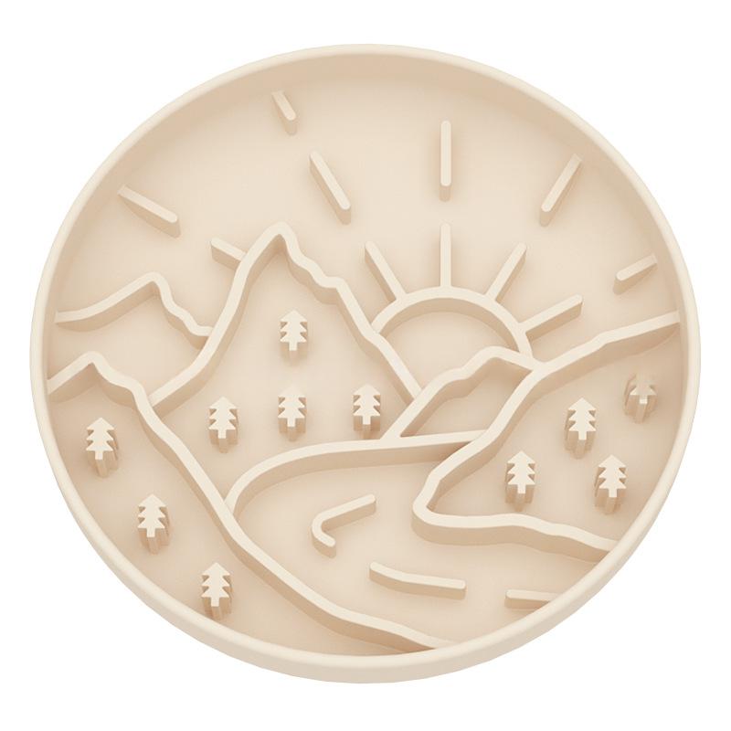 Dog Anti-choking Slow-feeding Silicone Dog Bowl image 4