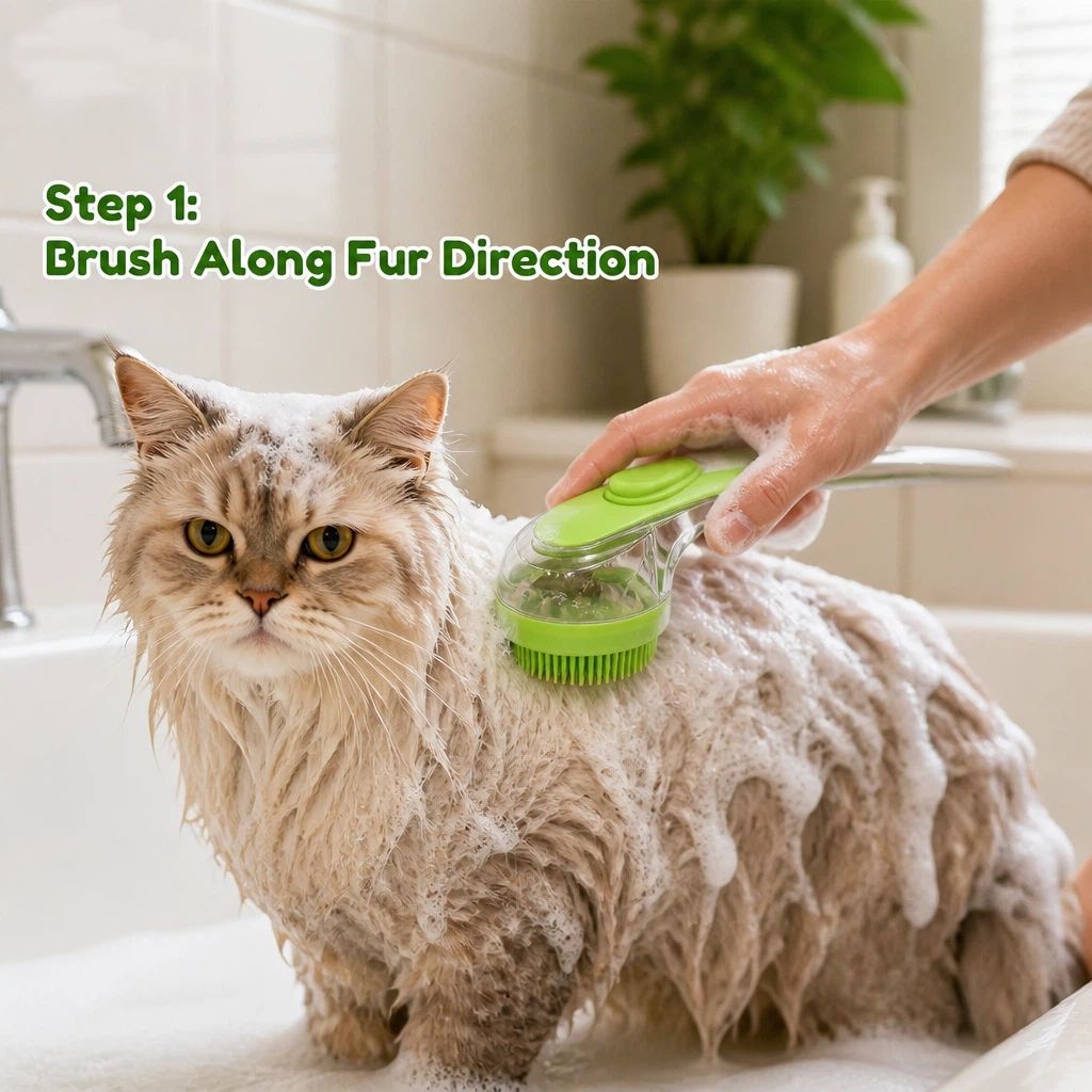 Silicone Pet Bath and Massage Shower Brush image 6