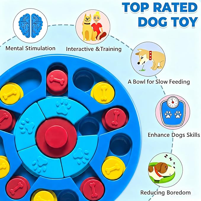 Interactive Dog Puzzle & Treat Dispenser image 3
