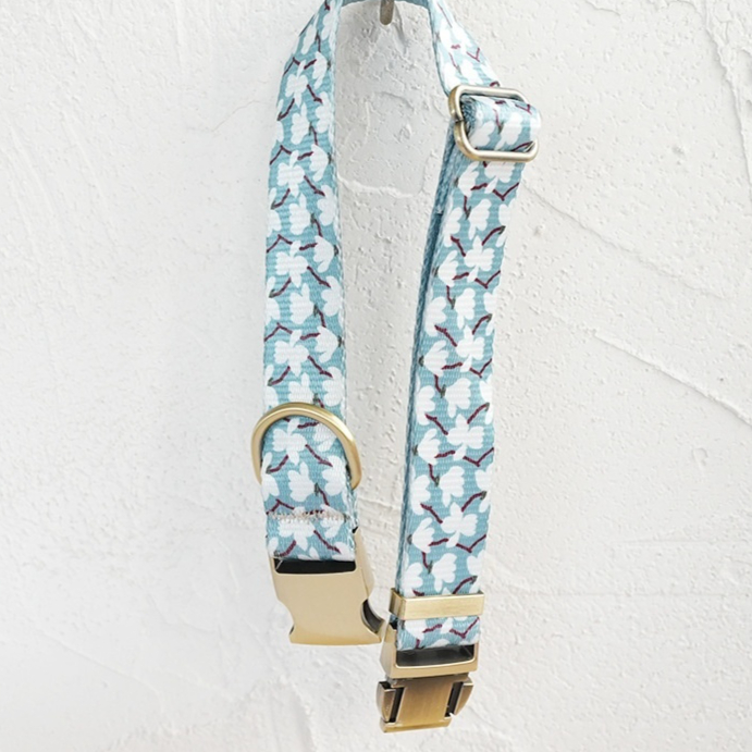 Jasmine-print Anti-loss Dog Collar image 4
