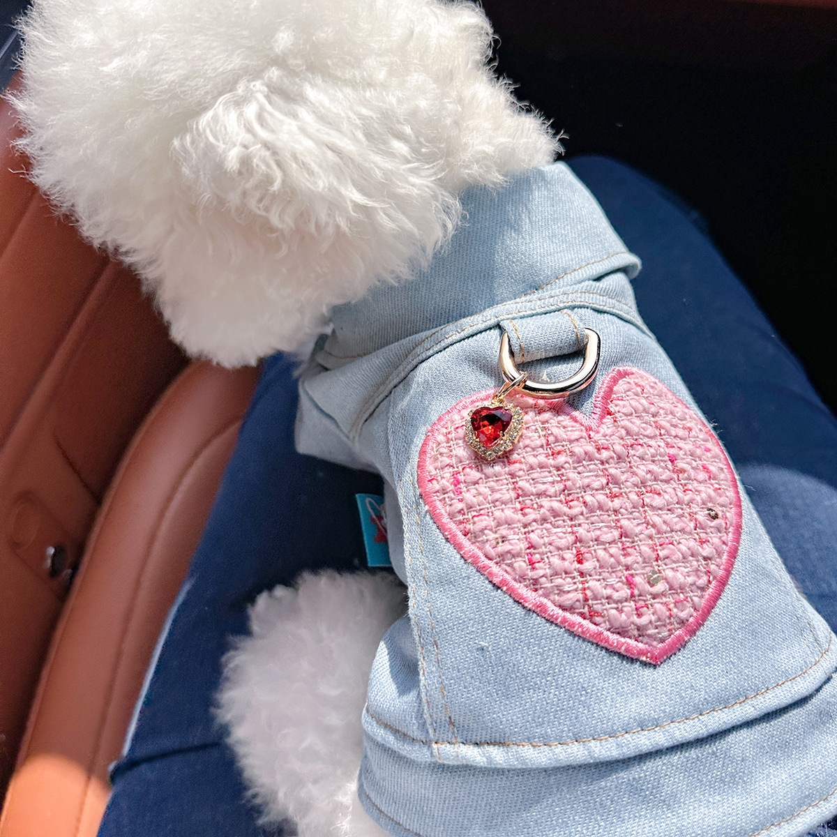 Dog And Cat Clothes Stylish Denim Outfits For Pets image 14