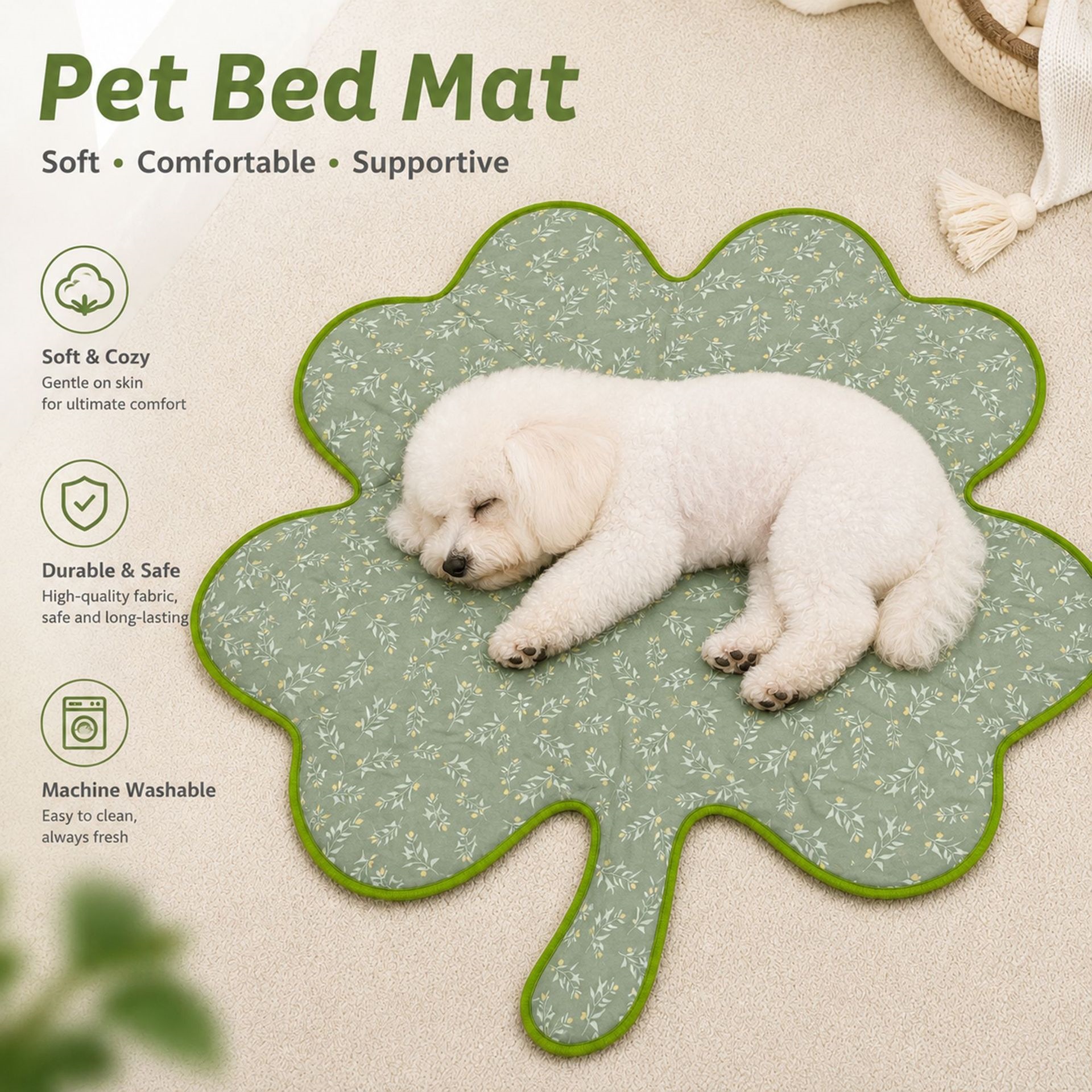 PlusPet Non-Slip Summer Cat and Dog Sleeping Mat image 4