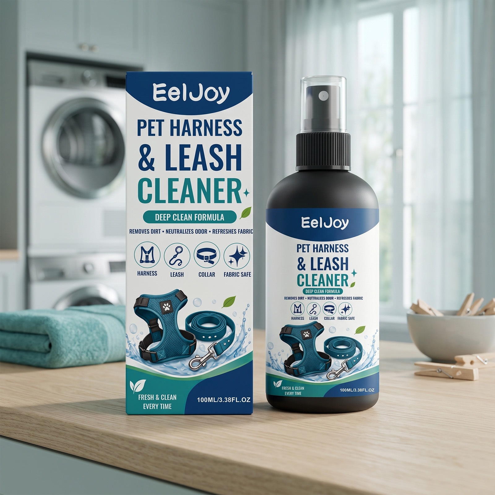 Pet Harness and Leash Cleaner image 6