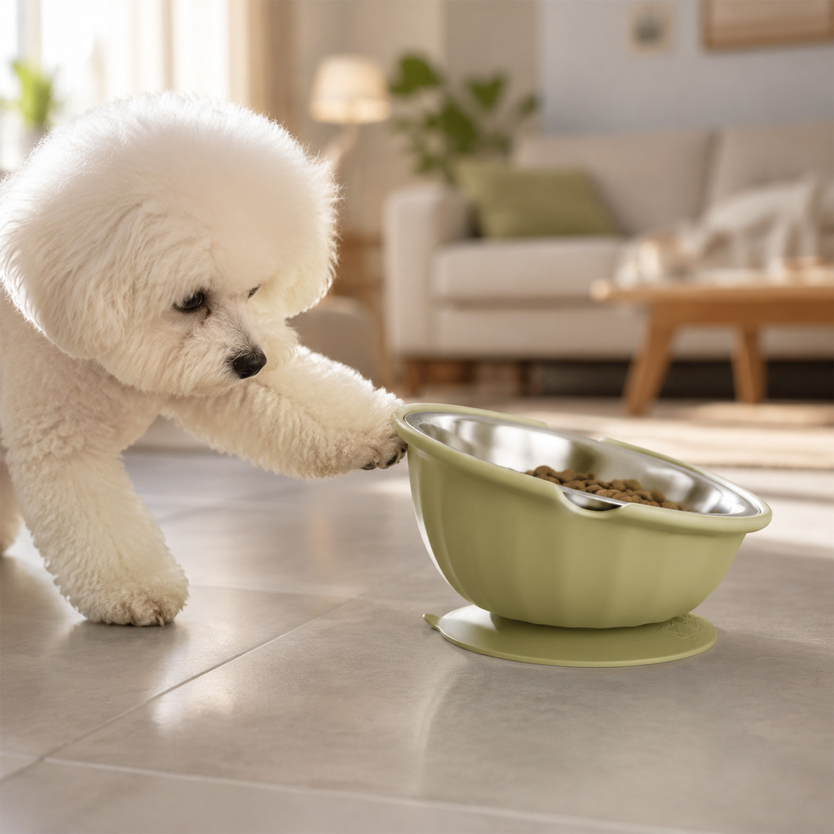Stainless Steel Slow Feeder Dog Bowl image 14