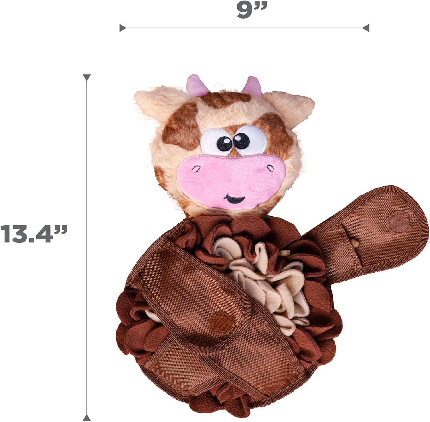Cow Snuffle Pal Squeaky Dog Toy image 5