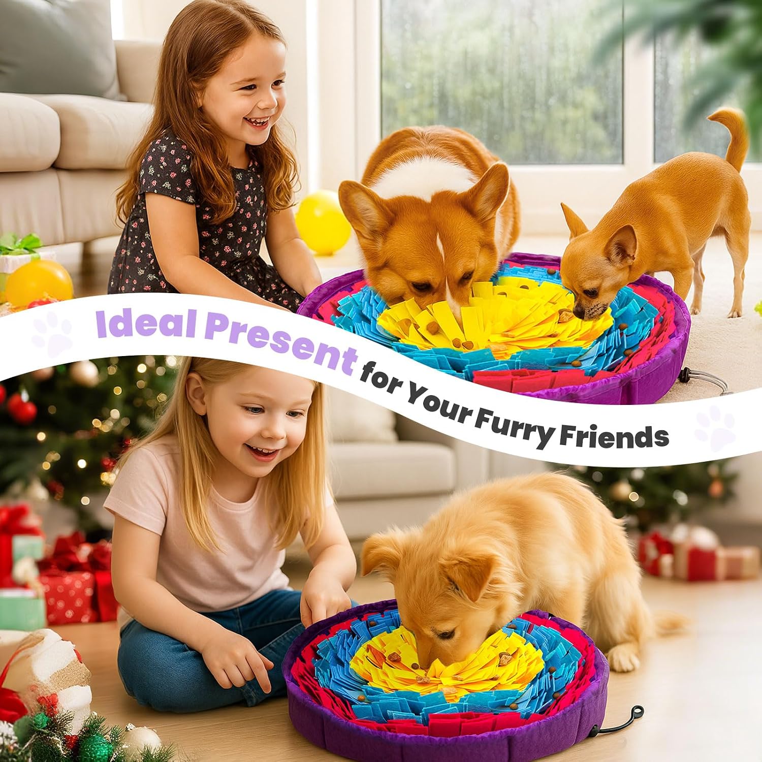 Interactive Snuffle Mat Slow Feeder image 2