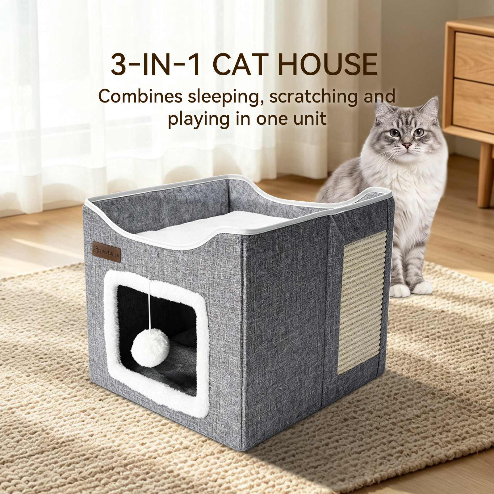 Four-corner Cat Bed image 4