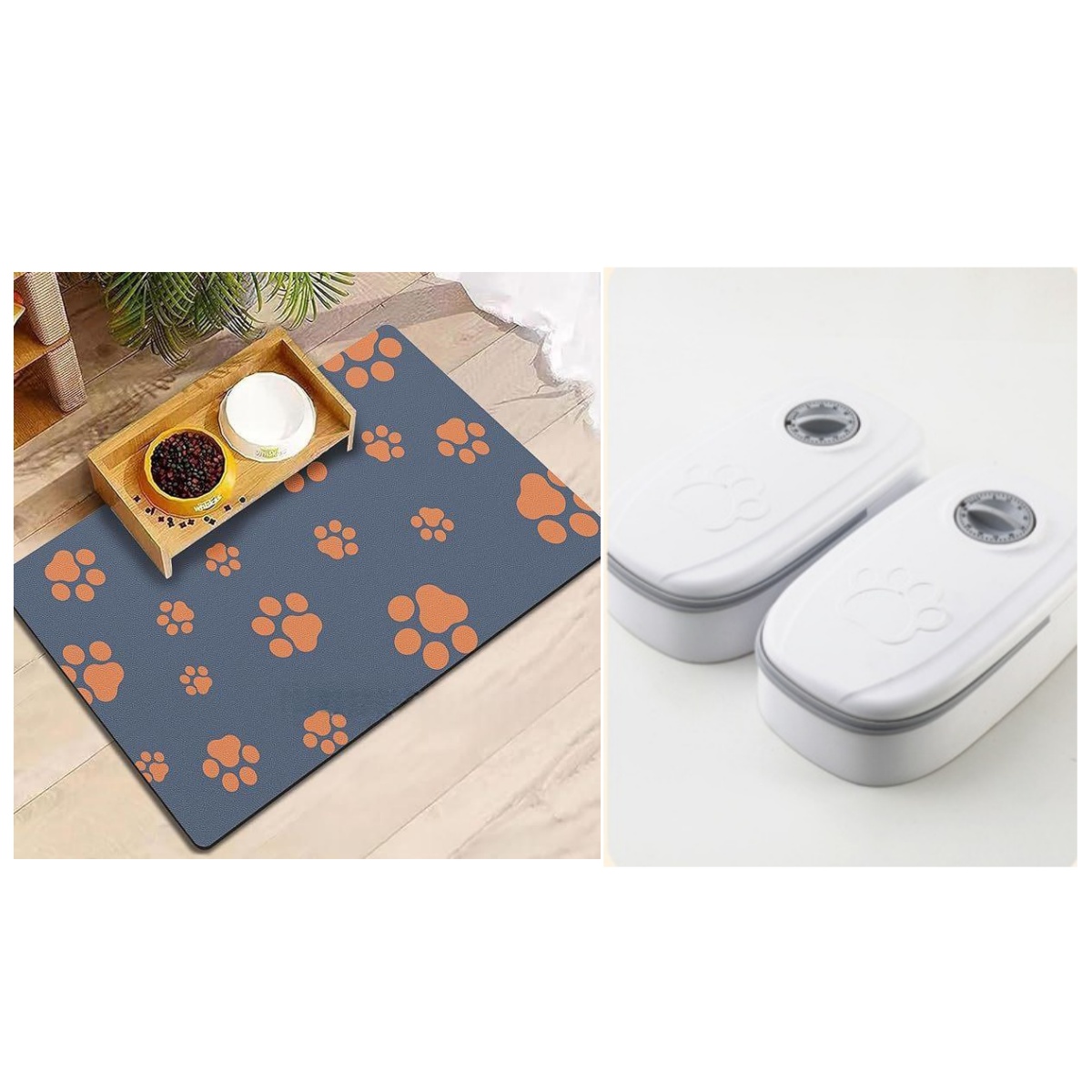 Automatic Smart Pet Feeder with Stainless Bowl