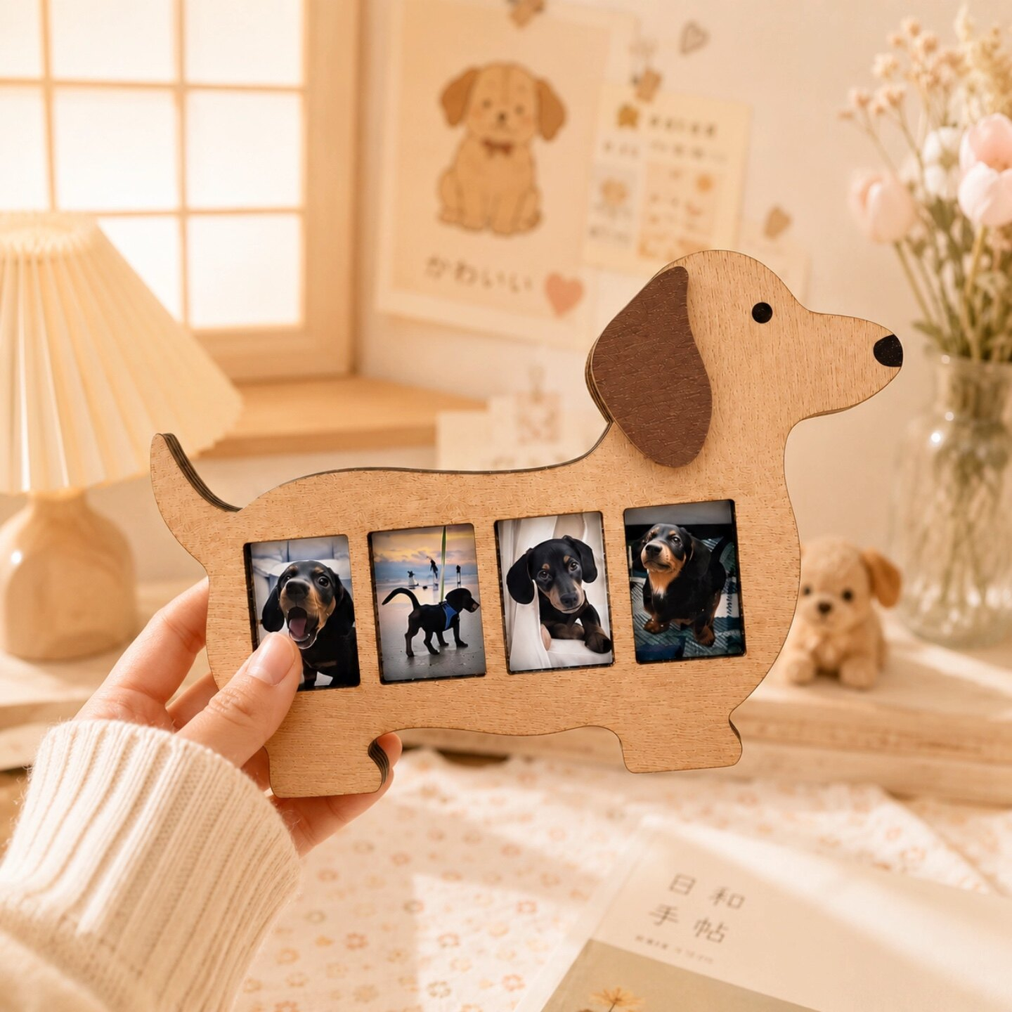Wooden Sausage Dog Photo Frame image 5