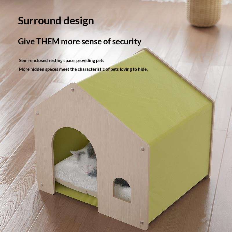 Eco Wood Solid Pet Bed image 7