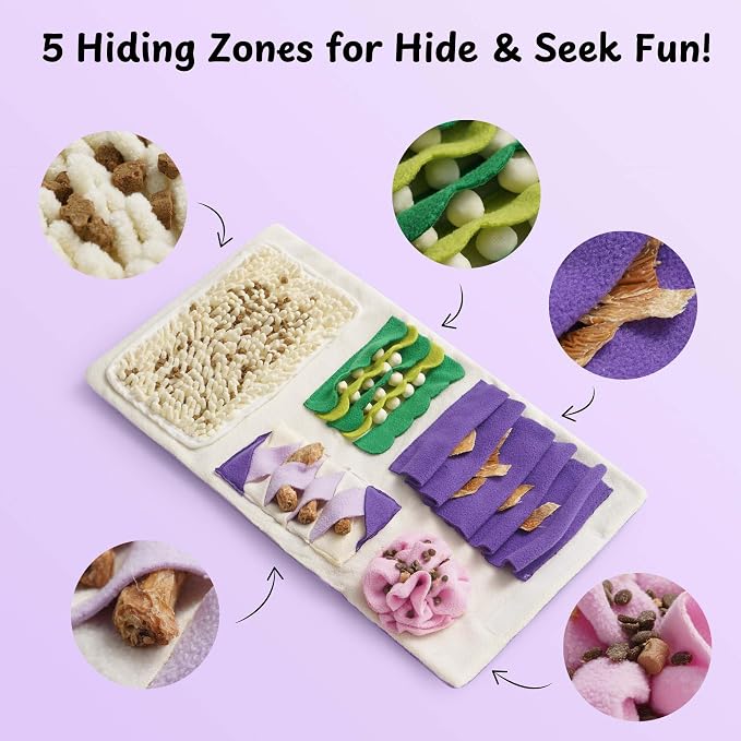 Blueberry Cake Snuffle Puzzle Toy image 2